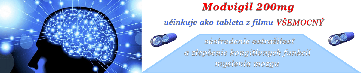 Modvigil 200mg liek na zlepšenie myslenia