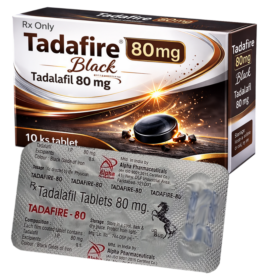 lék Tadafire 80mg Black